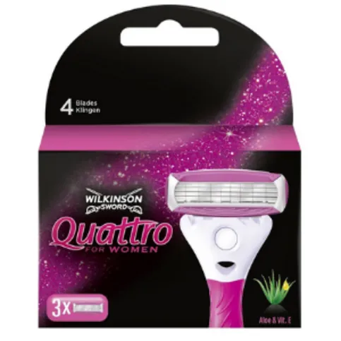 Wilkinson Sword Quatro 3 Pack