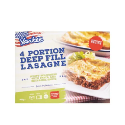 Yankee 4 Portion Deep Lasagne