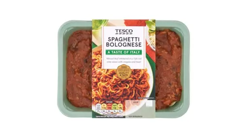 Tesco Spaghetti Bolognese 400g