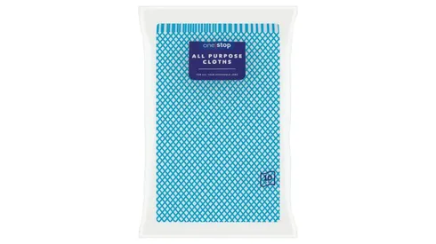 Tesco All Purpose Cloths 10's