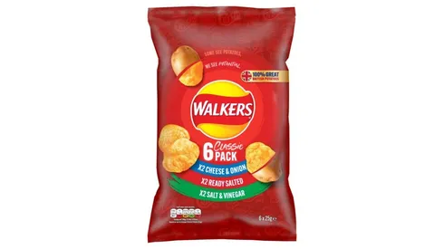 Walkers Classic Variety 6 pack