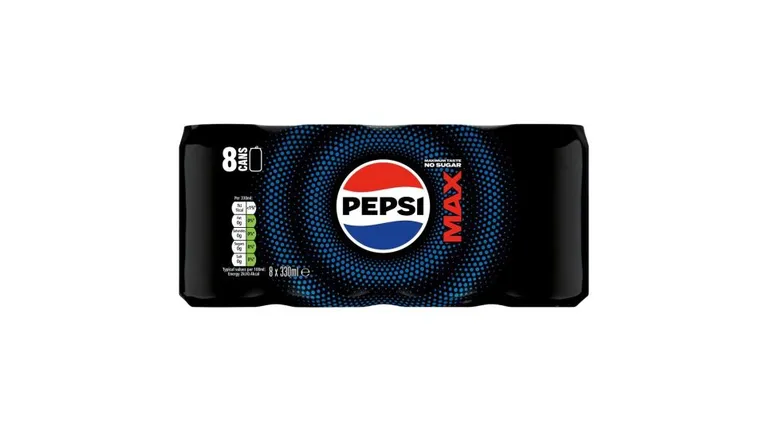 Pepsi Max 330ml 8 pack