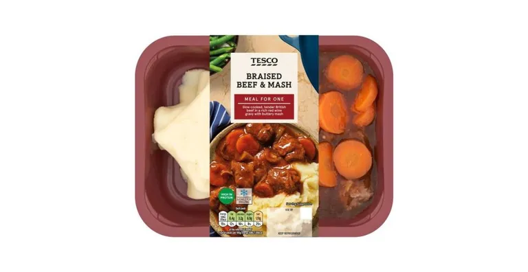 Tesco Braised Beef & Mash 400g