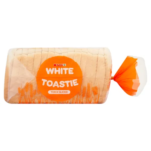 Reduced - Spar White Toastie Thick Sliced 800g
