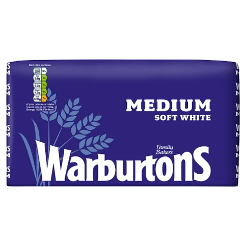 Reduced - Warburtons Medium Soft White 800g