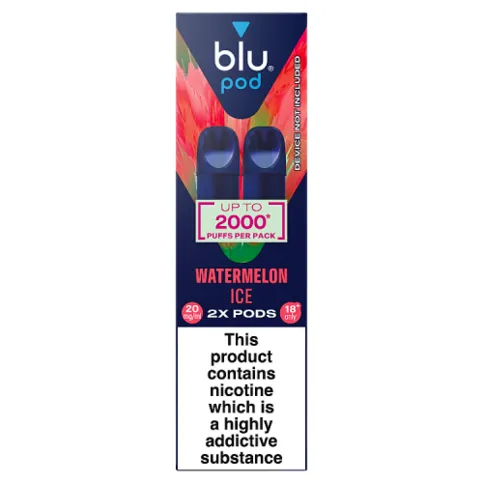 Reduced - blu pod Watermelon Ice 20mg/ml 2 x 2ml
