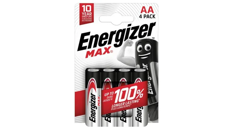 Energizer Max Alkaline AA Batteries 4 pack (385627)
