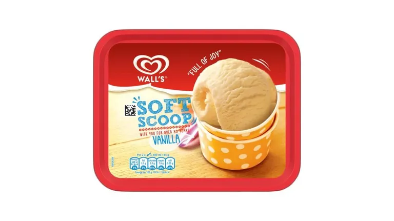 Wall's Soft Scoop Vanilla Ice Cream 1.8 litre