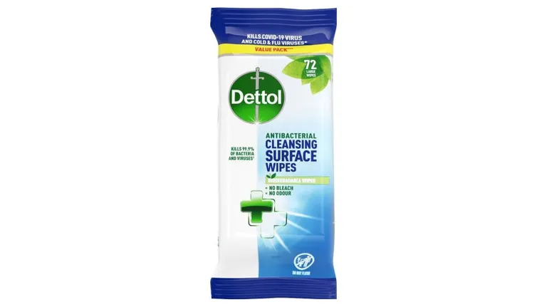 Dettol Cleansing Surface Wipes 72's