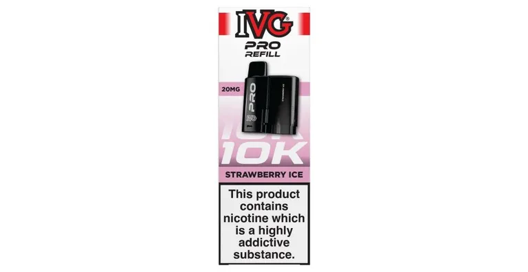 IVG Pro 12 Prefilled Pod Refill Strawberry Ice 12ml