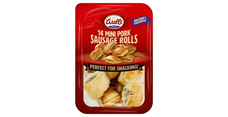 Wall's Mini Pork Sausage Rolls 14 pack