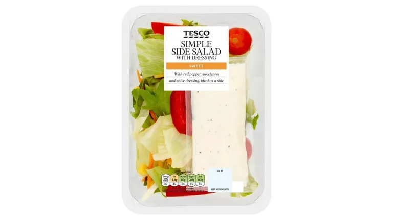 Tesco Simple Side Salad 165g