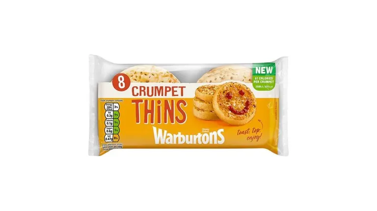 Warburtons Crumpet Thins 8's