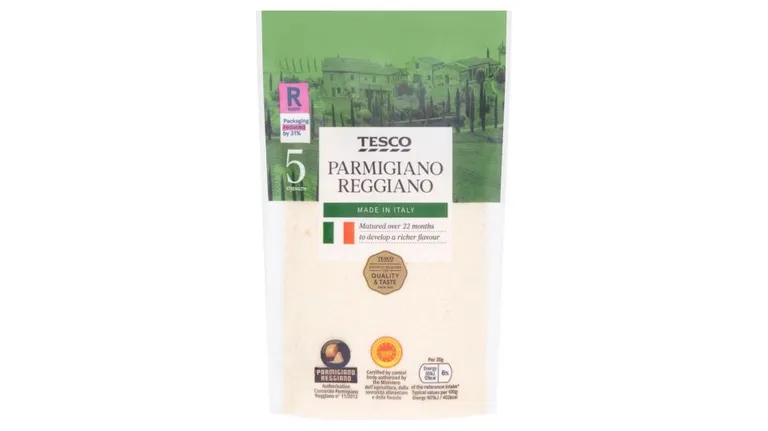 Tesco Grated Parmigiano Reggiano 100g