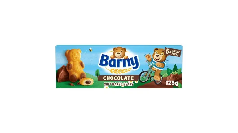 Barny Chocolate Sponge Bears 5 pack