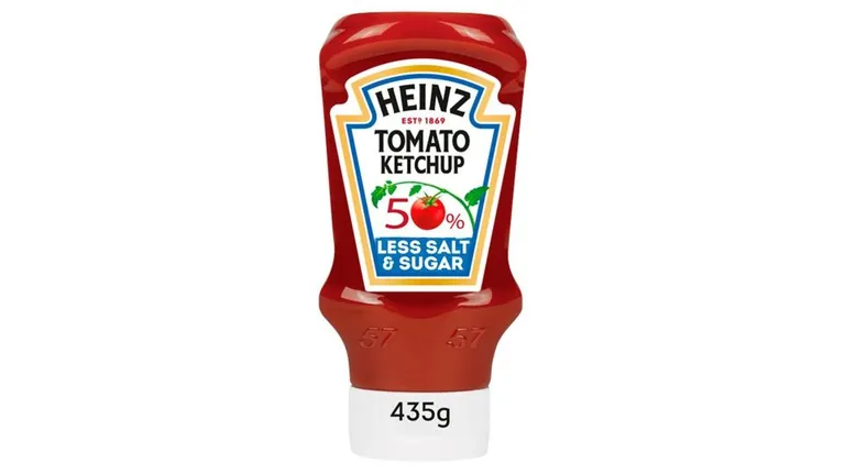 Heinz Tomato Ketchup 50% Less Sugar & Salt 435g