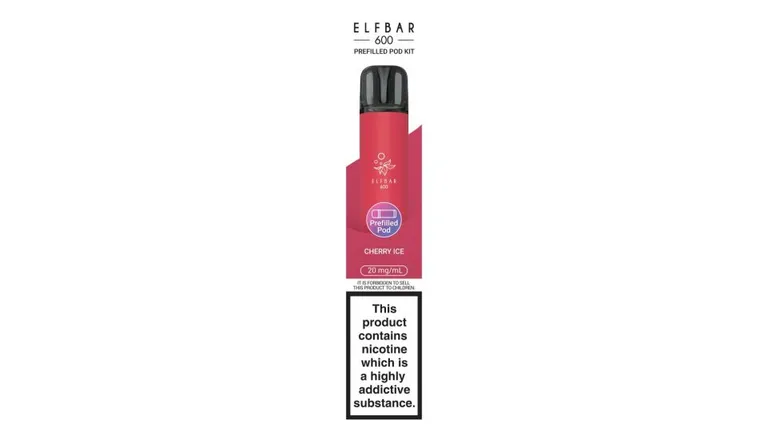 Elfbar 600 Cherry Ice Prefilled Pod Kit 20 mg/ml