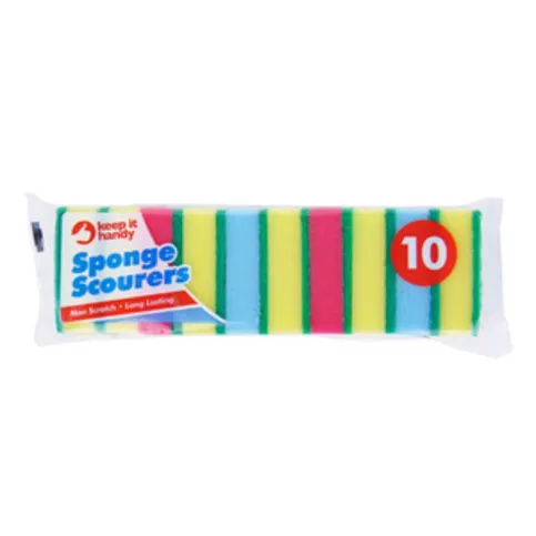 Pack Sponge Scourer 10 Pack
