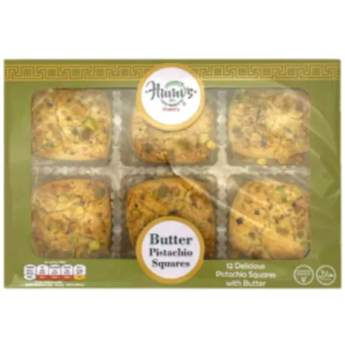 12 Humi's Butter Pistachio Squares