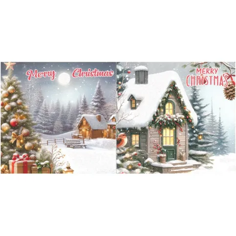 12 Luxury Cards Christmas Cards 6 Of Each Design