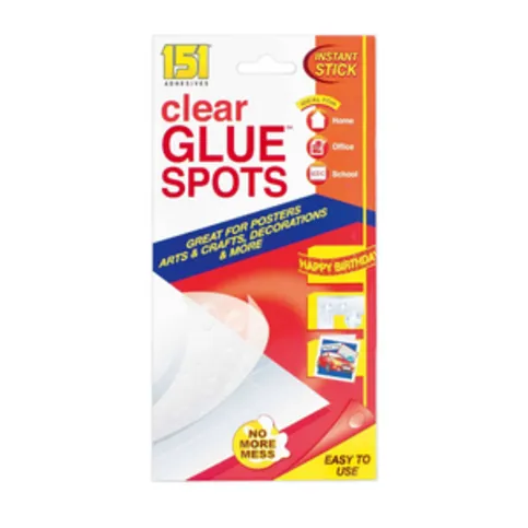 151 Clear Glue Spots