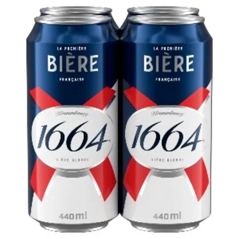 1664 Biere 4 Pack Can 4.6%