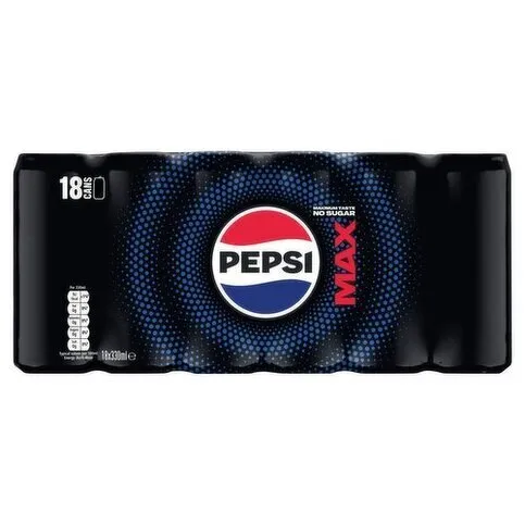 18 pack Pepsi Max