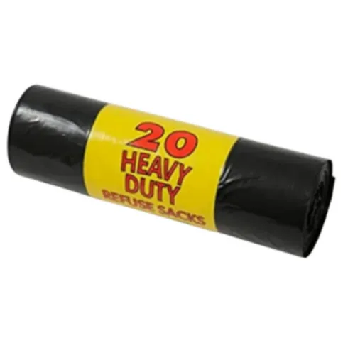20 Heavy Duty Refuse Sacks
