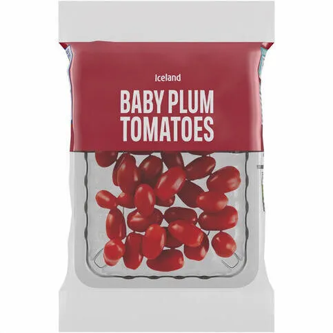 Iceland Baby Plum Tomatoes 250g