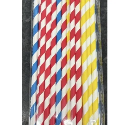 25 Paper Straws
