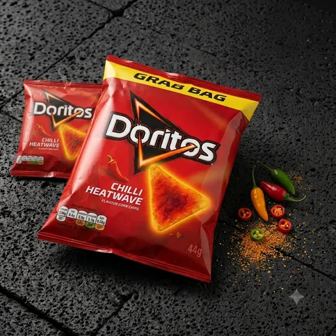 Doritos Chilli Heatwave Crisps Grab Bag Tortilla Chips 44g