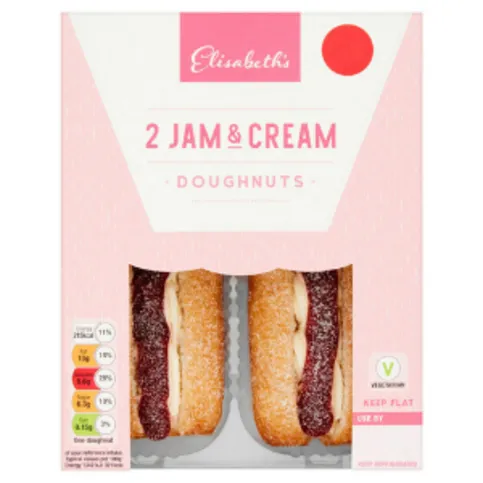 Talgarth 2 Jam & Cream Doughnuts