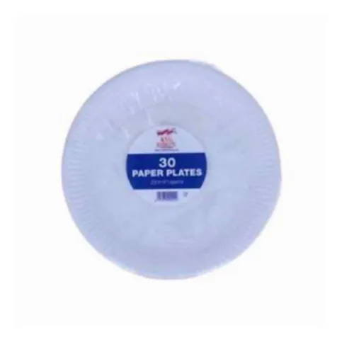 Paper Plates 30 Pack