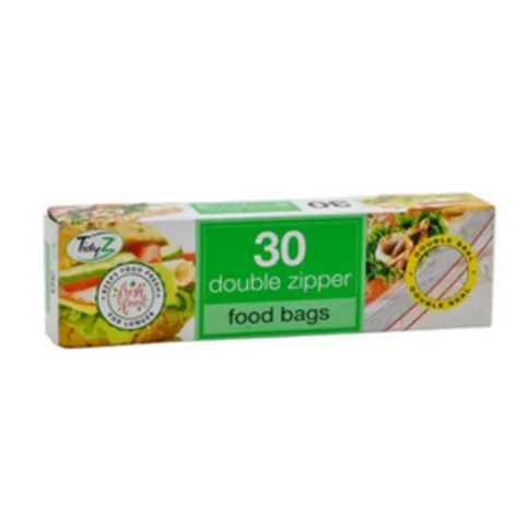 30 Zipper Food Bags