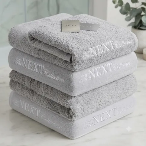 3 Pack Gray Next Towels