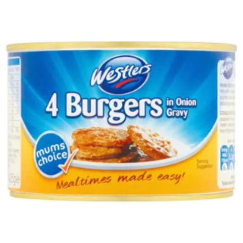 Burgers In Onion Gravy Pack