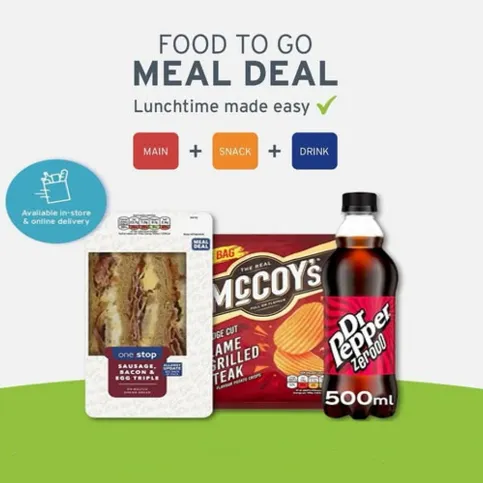 £4 FOOD TO GO MEAL DEAL