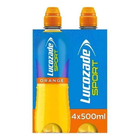 4x500ml Lucozade Sport Orange 2 for £6