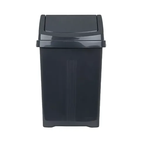 Wham Casa 1x 50L Swing Bin Midnight