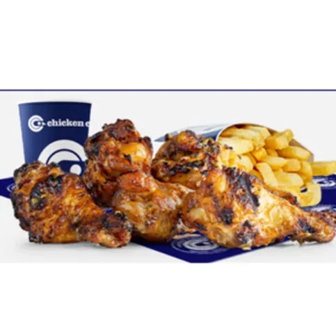 5 Pc Grilled Peri Peri Wings Meal