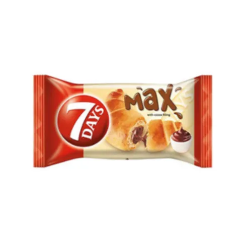 7 Days Max Croissant with Cocoa Flavoured Filling 80g