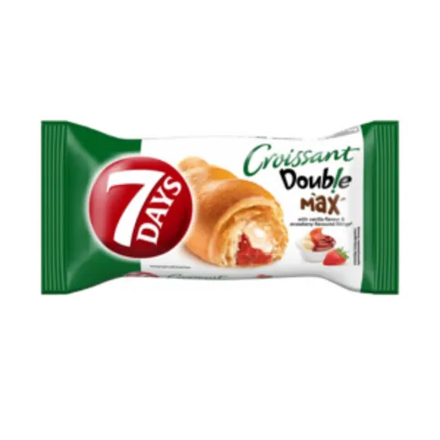 7 Days Croissant Double Stawberry & Vanilla 80g