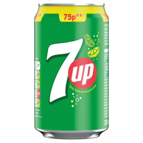 7UP Tasty Twist of Lemon & Lime 330ml