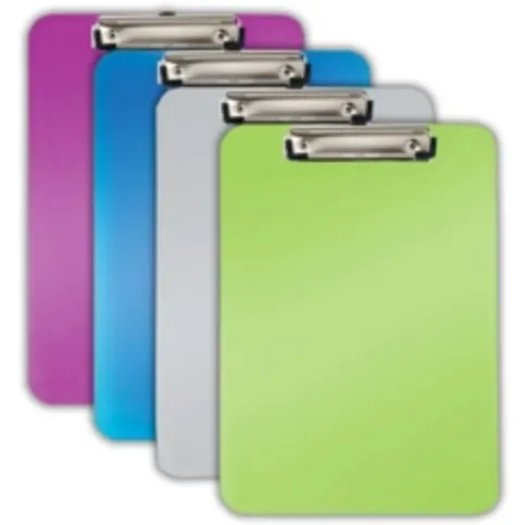 A4 County Stationery Neon Clipboards