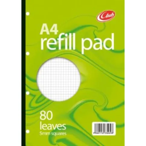 A4 Refill Pad Squares