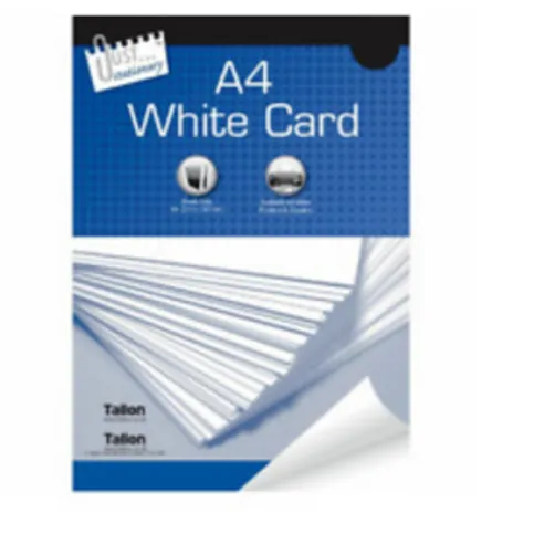 A4 White Card