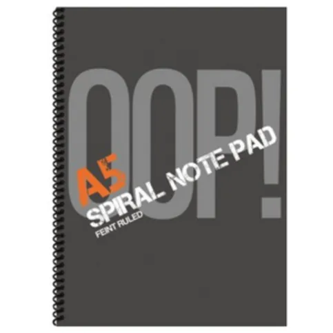 A5 Spiral Note Pad