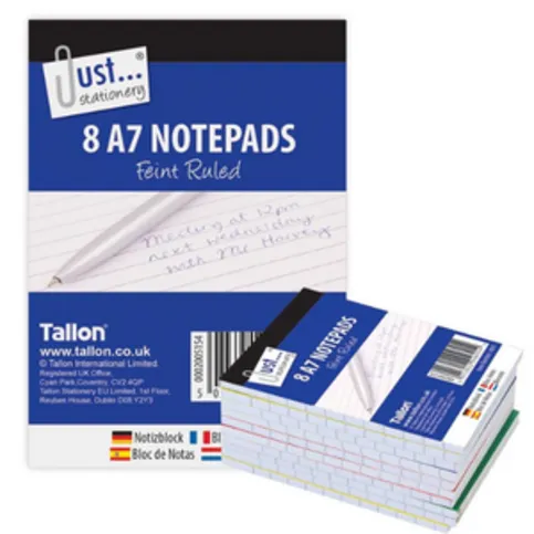 A7 Notebooks Lined Paper