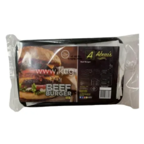 Abuu's Beef Burger 12 Pack