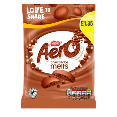 Aero Chocolate Melts 80g